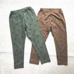 ユニクロ　リラックスフィットレギンス2点セット 110サイズ