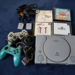 SONY PlayStation 本体 + ゲームソフト4本