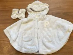 ジェラピケ☆ベビーポンチョと靴下セット