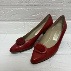 NINA RICCI ニナリッチ ハイヒール パンプス レッドのサムネイル