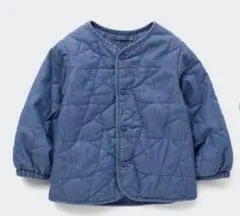 UNIQLO BABY パデッドウォッシャブルキルトジャケット 80