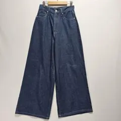 ワイド ジーンズ　デニム　パンツ　ズボン