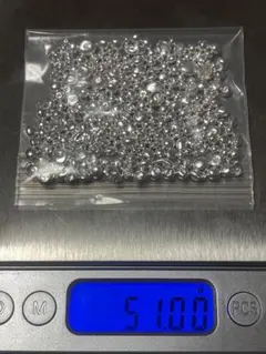 50g】 純銀 笹吹き シルバー 999.9% Ag 銀 粒銀 インゴット材料