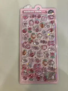【新品】クーリア　ボンボンドロップシール　ももいろ　ボンボン　うさぎ