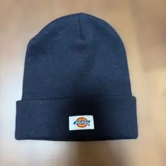 Dickies ニット帽 ネイビー