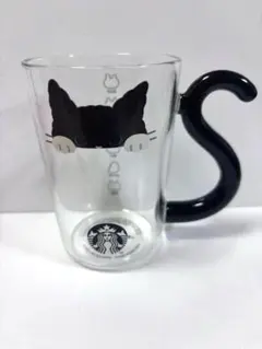 スタバ ハロウィン2025耐熱グラスマグキャット296ml