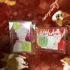 青の祓魔師　青の祓魔師展　奥村雪男　杜山しえみ　アクリルバッジ