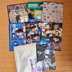 名探偵コナン A4クリアファイル 蘭 新一 コナン 怪盗キッド 劇場版 世良