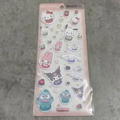 ぷっくりシール サンリオ ハローキティ クロミ マイメロディ シナモンロール