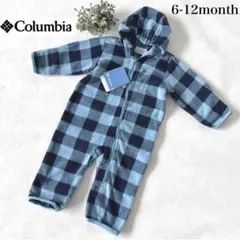 【新品✨】　Columbia ベビー　アウター　70cm ブルー　カバーオール