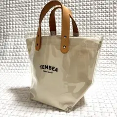 美品 TEMBEA テンベア トートバッグ デリバリートート PVC ホワイトのサムネイル