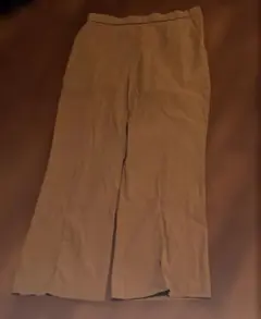 美品！BEAUTY & YOUTH 茶色ワイドパンツ Sサイズ