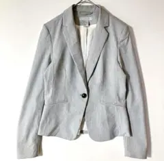 H&M レディース テーラードジャケット XS グレー 1B