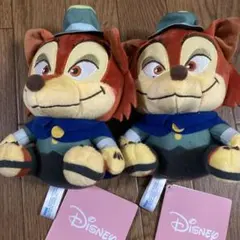 【新品タグ付】ディズニー 赤いほっぺ マスコット 正直ジョン 2個セット