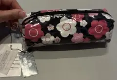 MARY QUANT マリークワント　花柄ペンケース　筆箱ポーチ