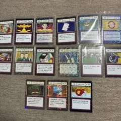 ハンターハンターG.I.指定ポケットカード L賞9枚セットブルー