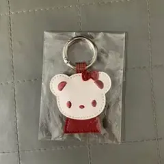 新品未開封familiarファミリア リアちゃん ネームホルダー キーホルダー赤