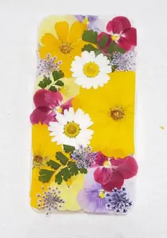 1♢﻿押し花ケース オーダー iPhone・Android