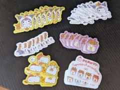 サンリオキャラクターズ　からあげくんコラボ　ステッカーセット　クロミのみ