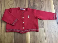 familiar【80くらい】赤セーター