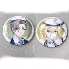 ツキウタ。 缶バッジ 白年長 文月海 霜月隼 アニメイトフェア カラ鉄