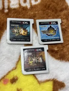 モンハン 3DSカセットセット
