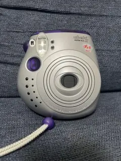 FUJIFILM インスタントカメラ シルバー/パープル 本体