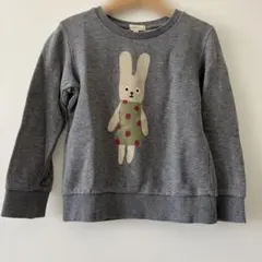 HusHusH トレーナー スエット　グレー うさぎのサムネイル