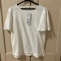 【TOPVALU COLLECTION】ひんやりフレア袖Tシャツ ホワイト Sのサムネイル