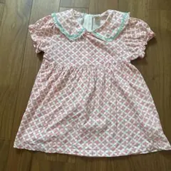 モイモルン moimoln 半袖ワンピース 110cm ピンクのサムネイル