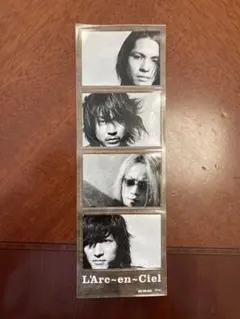L'Arc~en~Ciel　ジャケット柄缶バッジ　非売品　特典　ラルク　グッズ L'Arc~en~Ciel ジャケット柄缶バッジ 非売品 特典 ラルク グッズ
