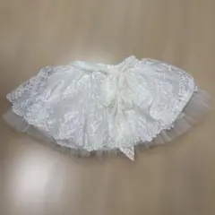 韓国子ども服marronレーススカートMサイズ