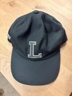 LACOSTE キャップ ブラック Lロゴ