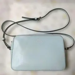 kate spade ライトブルー ショルダーバッグ
