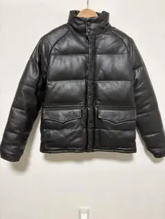 革ジャン　Curphey レザーダウン 牛革 カウナッパ 本革 L