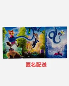 映画 ディズニー ズートピア２　映画特典 限定ビジュアル パノラマボード