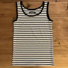 Right-on ライトオン　ボーダー　タンクトップ Lサイズ