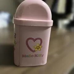 ゴミ箱　ハローキティ　平成レトロ　ピンク