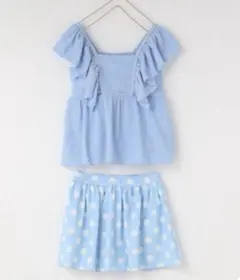 アオ様専用★ローリーズファーム 水着 サイズ130 水色