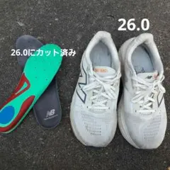 【中古】New Balance Fresh Foam 1080 インソール付き