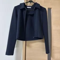 ZARA ネイビー ショートジャケット