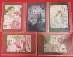 魔男のイチ フェア クリアシートコレクション クリアカード デスカラス 5枚