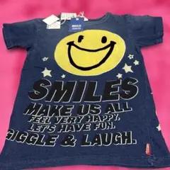 BREEZE スマイル顔 Tシャツ size１３０新品タグ付き