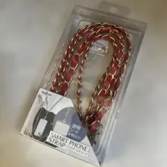 スマホショルダーストラップ　赤