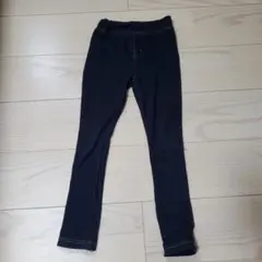 西松屋　ストレッチパンツ　120　無地　デニム風