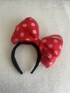 ミニーマウス リボンカチューシャ