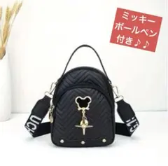 ☆ディズニー　ミッキーマウス　クロスボディーバッグ・ショルダーバッグ☆