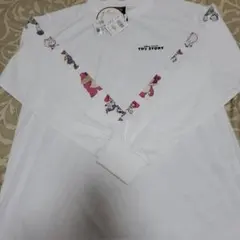 新品TOY STORY キャラクター長袖Tシャツ M ホワイト