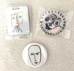 ▪️▪️ピカソ 缶バッチ3点▪️▪️