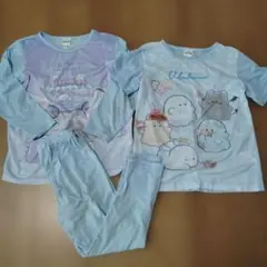 しまむら　オバケーヌ　パジャマ　３点セット　130cm